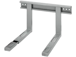 XAVAX 110931 Mikrowellen - Wandhalterung, Silber