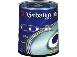 Verbatim CD-Rohlinge Extra Protection 700 MB 100 Stück
