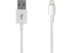 CELLULAR LINE IPH5 LIGHTENING DATA CABLE WHITE - Lightning Kabel (Weiss)