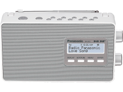 Panasonic, Radio / Wecker, Panasonic DAB+ Radio portable D10 White, Produkte & Wohnen