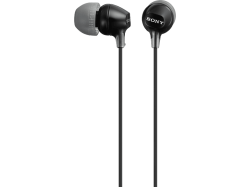 Sony MDR-EX15LP In Ear Kopfhörer kabelgebunden Stereo Schwarz