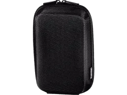 hama 00126656 Kameratasche Hardcase Colour Style, 7,5 x 4,5 x 12,5 cm innen, Schwarz