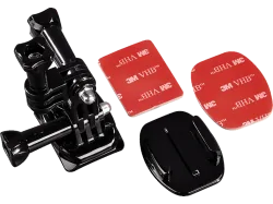 HAMA 4396 HELMET SIDEMOUNT GOPRO - Helmhalterung für GoPro (Schwarz)