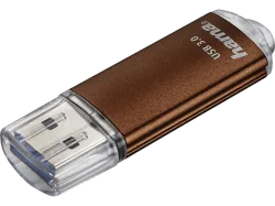 HAMA Laeta - USB-Stick (256 GB, Braun)
