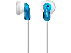Sony MDR-E9LP In Ear Kopfhörer kabelgebunden Stereo Blau Magnetisch DJ