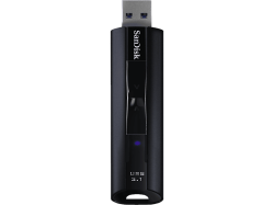 SANDISK Extreme PRO® - USB-Stick (256 GB, Schwarz)