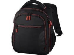 HAMA Miami - Kamera-Rucksack (Schwarz/Rot)