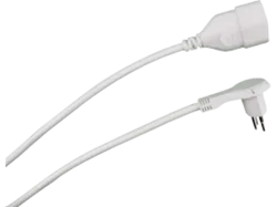SCHOENENBERGER Verl&auml;ngerungskabel 2m 82.500.2WS FLAT 3-Polig weiss