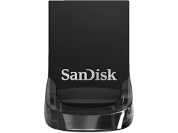 SANDISK ULTRA USB3 FIT 16GB - USB 3.1 Flash-Laufwerk (16 GB, Schwarz)