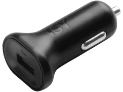 ISY ICC-4002 USB/ILTN 2.4A - KFZ-Ladegerät (Schwarz)