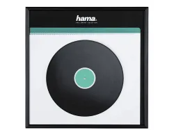 HAMA 181445 LP COVER FRAME ALU BLACK - LP-Cover-Rahmen (Schwarz)
