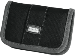 HAMA Mini - Speicherkarten-Tasche (Schwarz, grau)