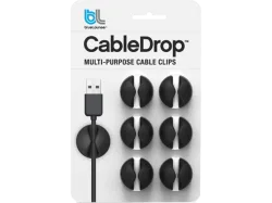 BLUELOUNGE CABLEDROP BLACK - Kabelhalterung (Schwarz)
