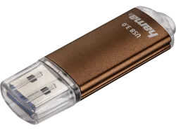 HAMA Laeta - USB-Stick (64 GB, Braun)
