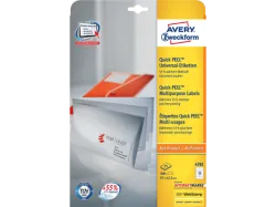 AVERY ZWECKFORM Universal-Etiketten 97x42.3mm 4781 weiss 360 Stk./25 + 5 Blatt
