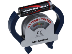 Ansmann Batterietester Check-It Messbereich (Batterietester) 1,2 V, 1,5 V, 3 V, 9 V Akku, Batterie 4000001-510
