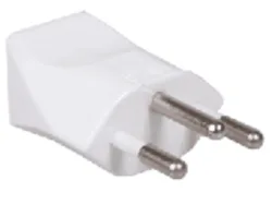 SCHOENENBERGER 109.1WS STECKER TYP 12 WEISS - Stromstecker (Weiss)