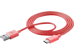 CELLULAR LINE SMART USB Type C - Datenkabel (Pink)