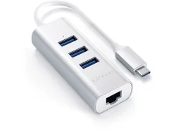SATECHI ST-TC2N1USB31AS - USB Hub (Silber)