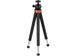hama 00004620 Stativ Traveller Pro für Smartphone, GoPro, Fotokameras, 105 - Ball