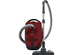 MIELE Classic C1 easy red PowerLine - Staubsauger (Rot, mit Beutel)