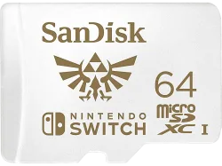 SANDISK Nintendo Switch - MIC-SDX Extreme 64GB Speicherkarte (Weiss)