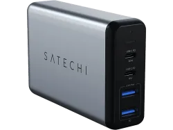 SATECHI ST-MC2TCAM - Reise-Lade-Adapter (Silber)