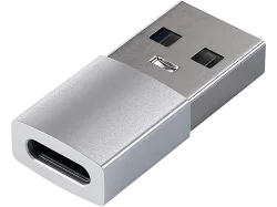 SATECHI ST-TAUCS - Typ A-zu-Typ C-Adapter (Silber)