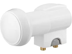 GOOBAY Universal - Twin LNB (Weiss/Grau)