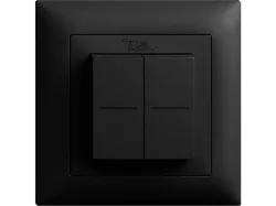 FELLER Smart Light Control - Wandschalter/Fernbedienung für Philips Hue (Schwarz)