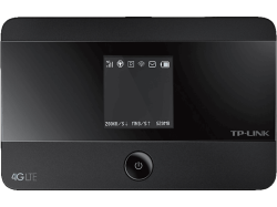 TP-Link, Tp-Link M7350 Wless Router - Router (Schwarz)