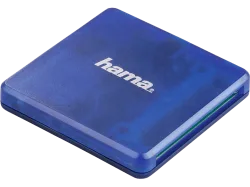 HAMA 00124131 - Kartenleser (Blau)
