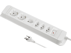 SCHOENENBERGER 85.810WS - Steckdosenleiste (Weiss)