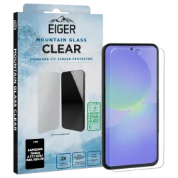 Eiger Galaxy A37/A36/A56/S24 FE Clear Glass Screen Protector