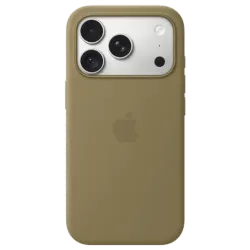 Apple, Apple iPhone 18 Pro Silicone Case with MagSafe - Olive Iphone 18 Pro Case – Handyhülle/Handy Tasche