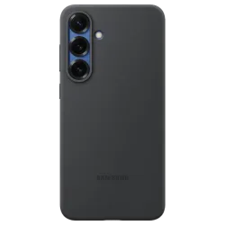 SAMSUNG Silicone Case, Backcover, Samsung, Galaxy S25+, Schwarz