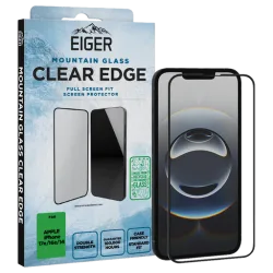 Eiger iPhone 17e/16e/13/13 Pro/14 Clear Edge 3D Glass Scree