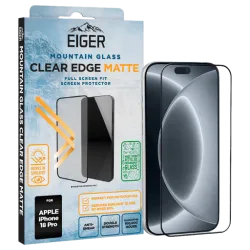 Eiger iPhone 18 Pro Clear Edge Matt Screen Protector