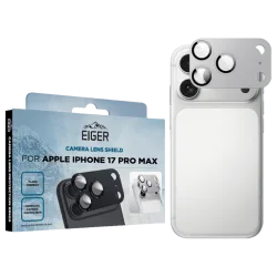 Eiger iPhone 17 Pro Max Glas Camera Protector Silver