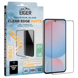 Eiger Galaxy S26 Clear Edge 3D Glass Matt Screen Protector