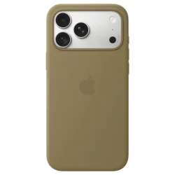 Apple, Apple iPhone 18 Pro Max Silicone Case with MagSafe - Olive Iphone 18 Pro Max Case – Handyhülle/Handy Tasche