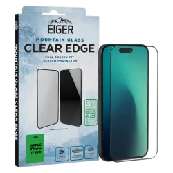 Eiger iPhone Air Clear Edge 3D Glass Screen Protector