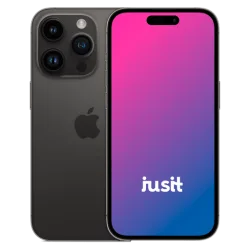 Apple iPhone 14 Pro 128GB Space Schwarz  - sehr guter Zustand mit Ladekabel Lightning (Trade)