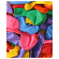 Bunte Luftballone 50 Stück, ca. ø 27 cm