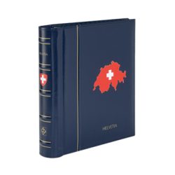 Drehstabbinder PERFECT DP, Classic-Design, Prägung «HELVETIA», blau