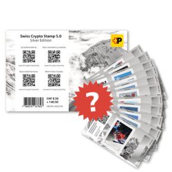Swiss Crypto Stamp 5.0 CHF 8.50+140.50 «Silver Edition»