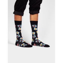 Briefmarken-Socken 2024, Dilly Socks, Black Collection, 36-40