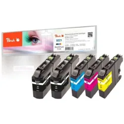 Peach - Tintenset Bher LC-221, One Size