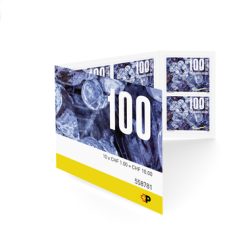 Briefmarken CHF 1.00 «Eis», Markenheftchen mit 10 Marken