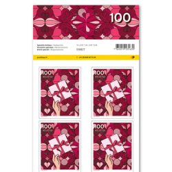 Briefmarken CHF 1.00 «Dankeschön», Bogen mit 10 Marken